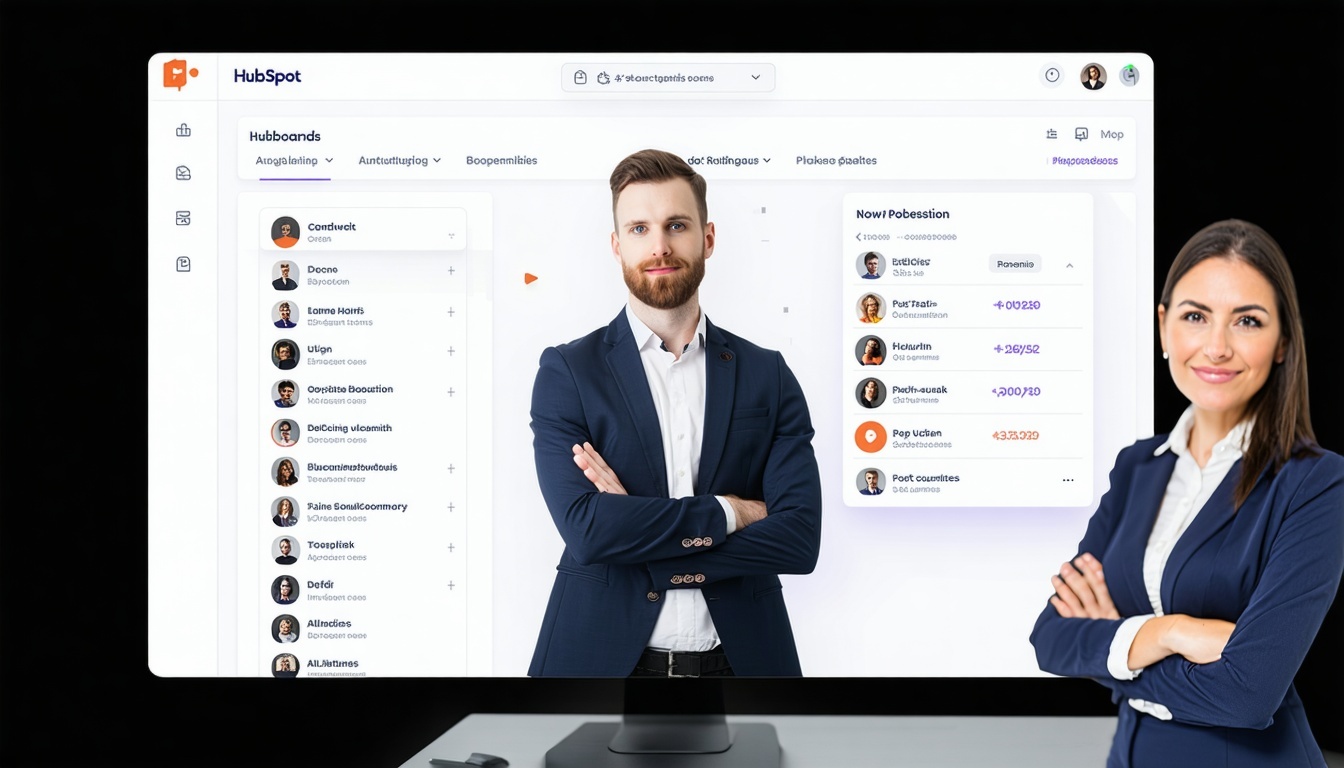 Legal professionals using HubSpot dashboard